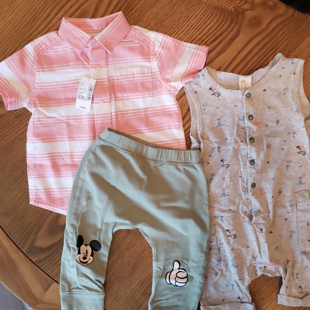 Children's Place H&M Baby Clothes Bundle
